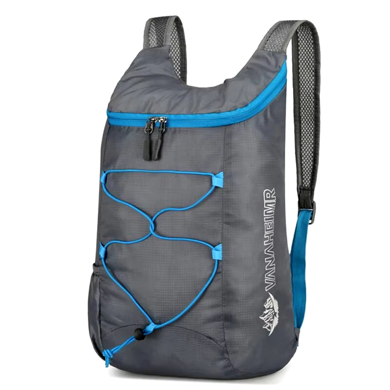 Mochila Impermeável Esportiva Cinza