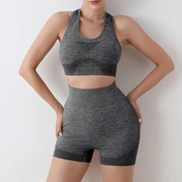 Conjunto Fitness Feminino Basic Sem Costura para Treino